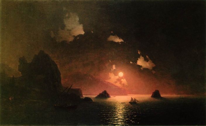 Гурзуф ночью, 1849