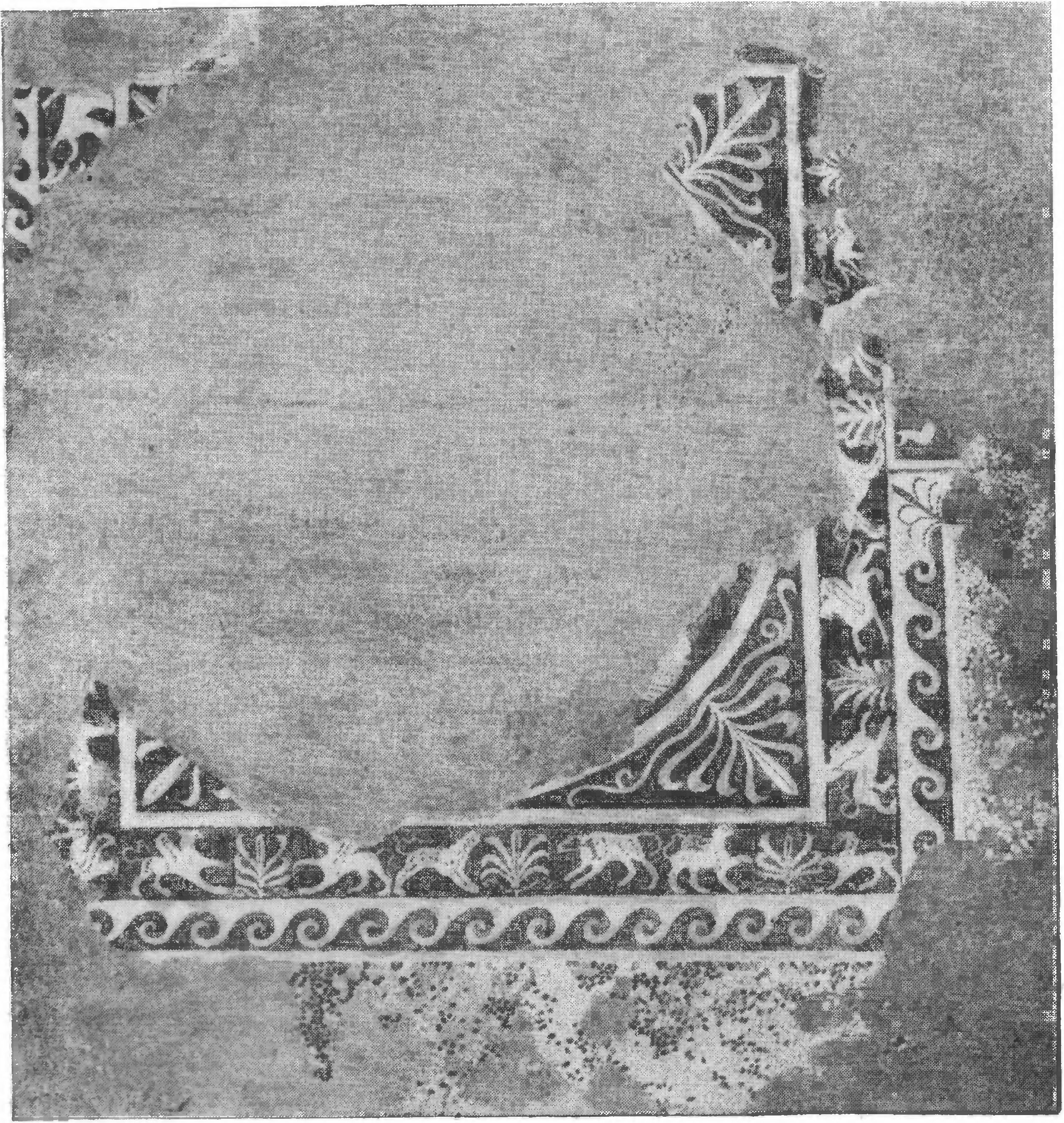 42. Мозаика во дворе ольвийского дома (раскопки 1902—1903 гг.)