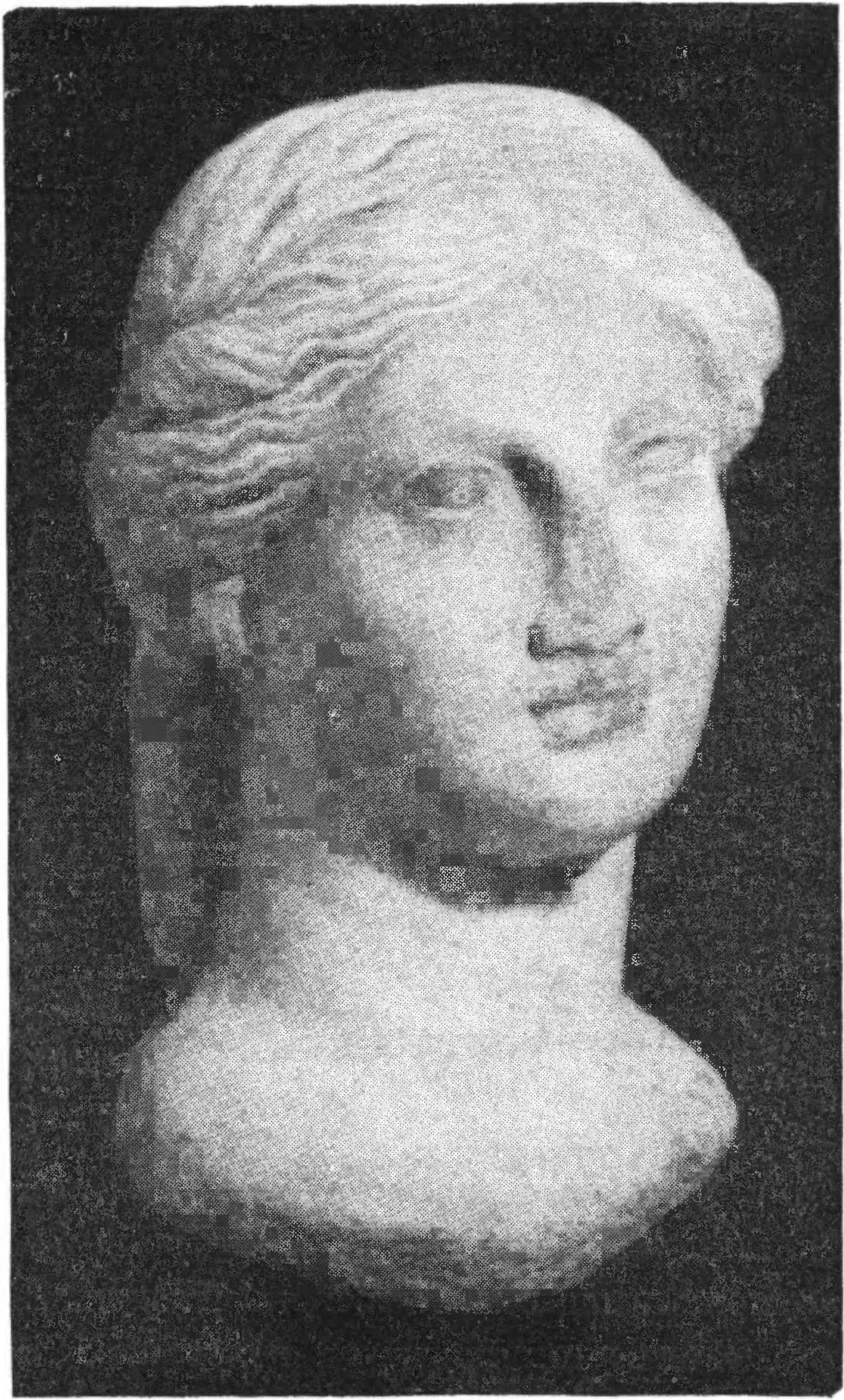 85. Голова богини и в Пантикапея (раскопки 1956 г.)