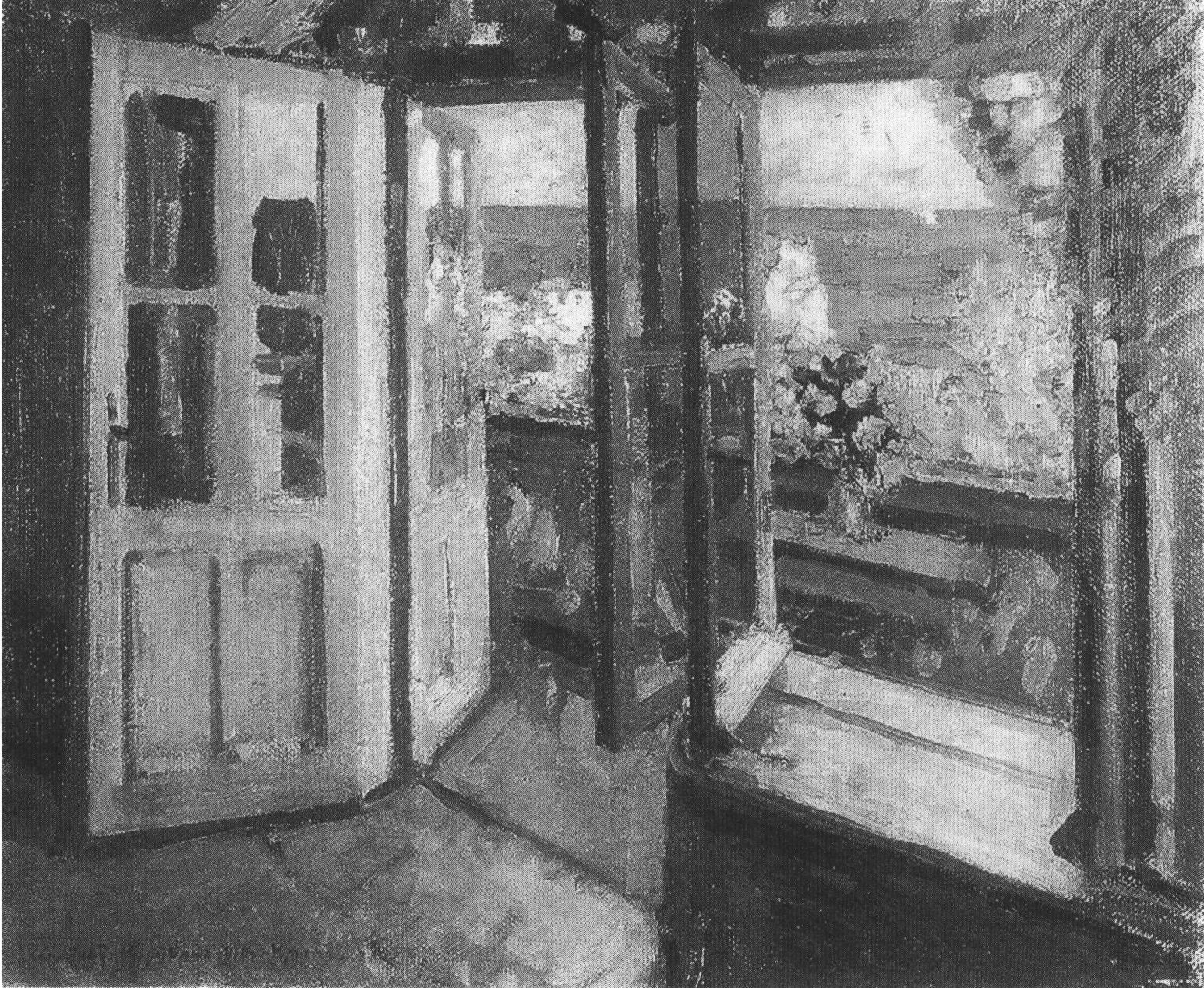 К.А. Коровин. Балкон в Крыму. 1910 г.