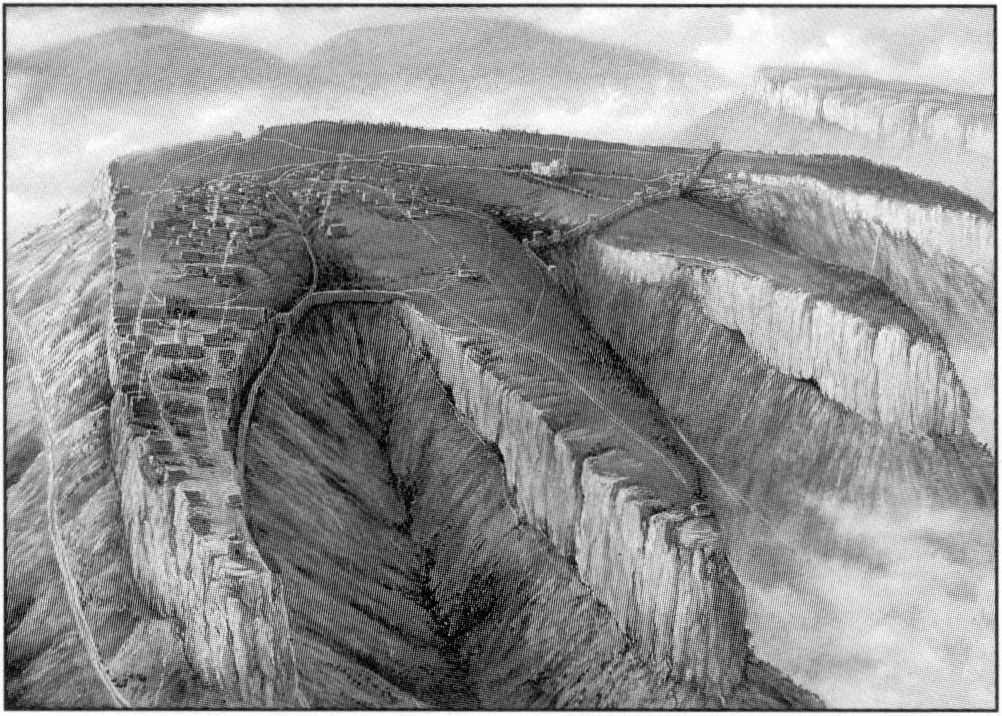 Реконструкция крепости Мангуп. Фото с сайта lemur59.ru