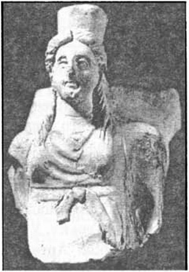 Терракотовая статуэтка Кибелы III—II вв. до н. э. из Херсонеса