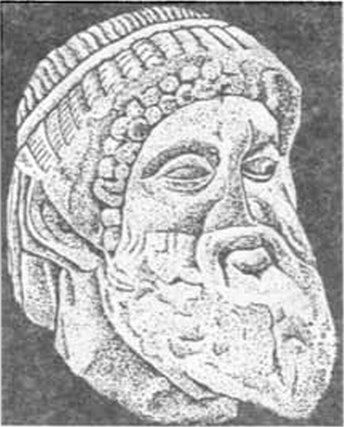 Мраморная голова Гермеса Пропилея IV в. до н. э. из Херсонеса (по М.В. Русяевой)
