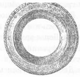 Надпись на горле бронзовой гидрии из херсонесского подстепного склепа 1012 (по К.Э. Гриневичу)