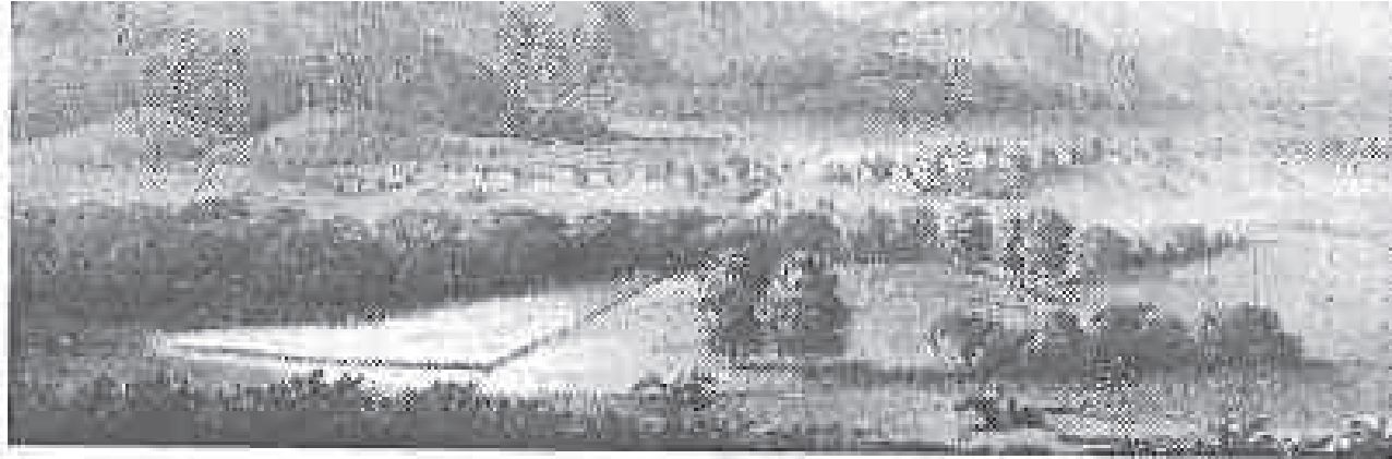 В. Пассек. Вид Байдарской долины в Крыму. 1836 г.