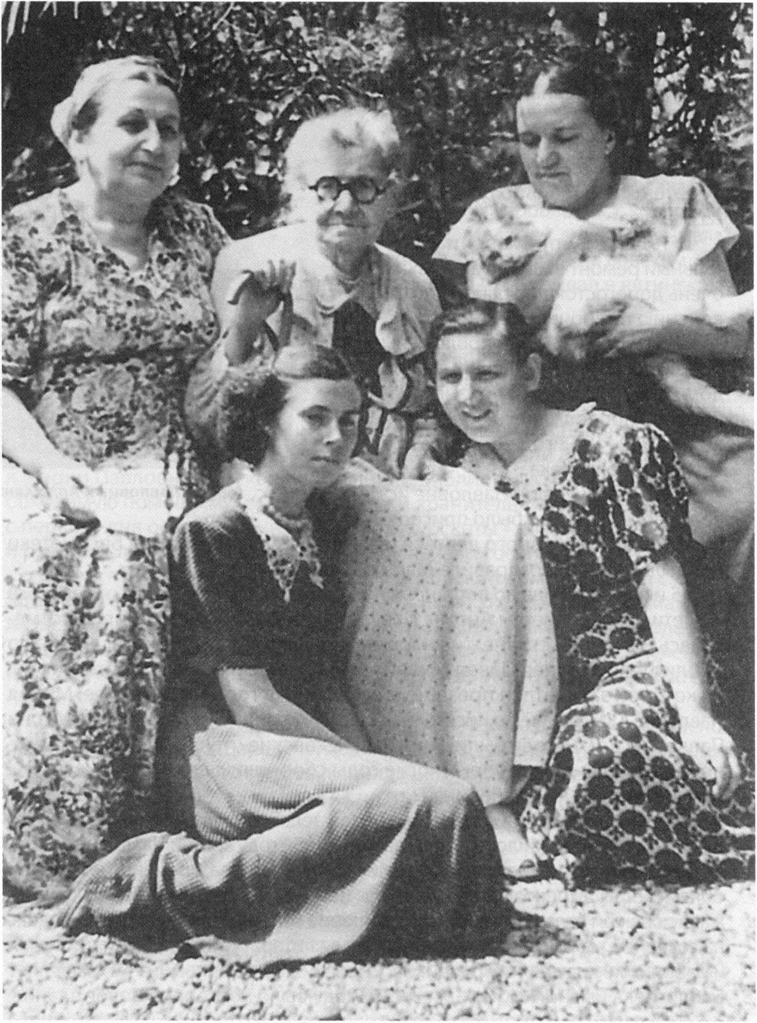 Мария Павловна с сотрудниками музея. 1953 г.
