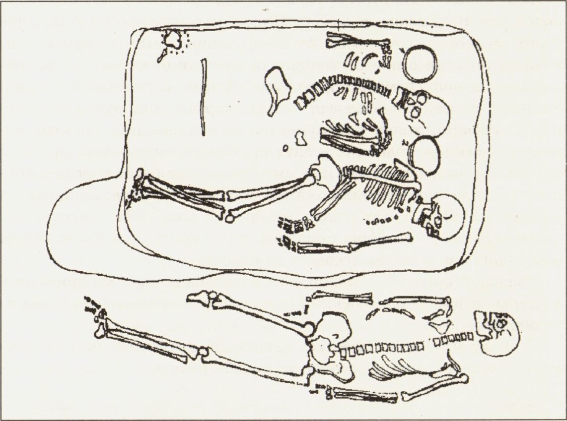 Погребение эпохи поздней бронзы на хребте Узун-Сурт