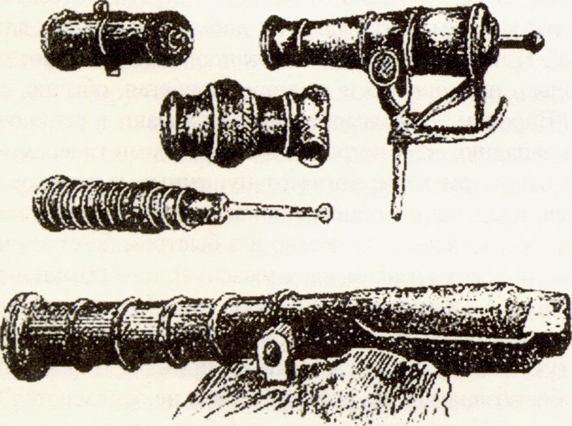 Артиллерийские орудия запорожцев
