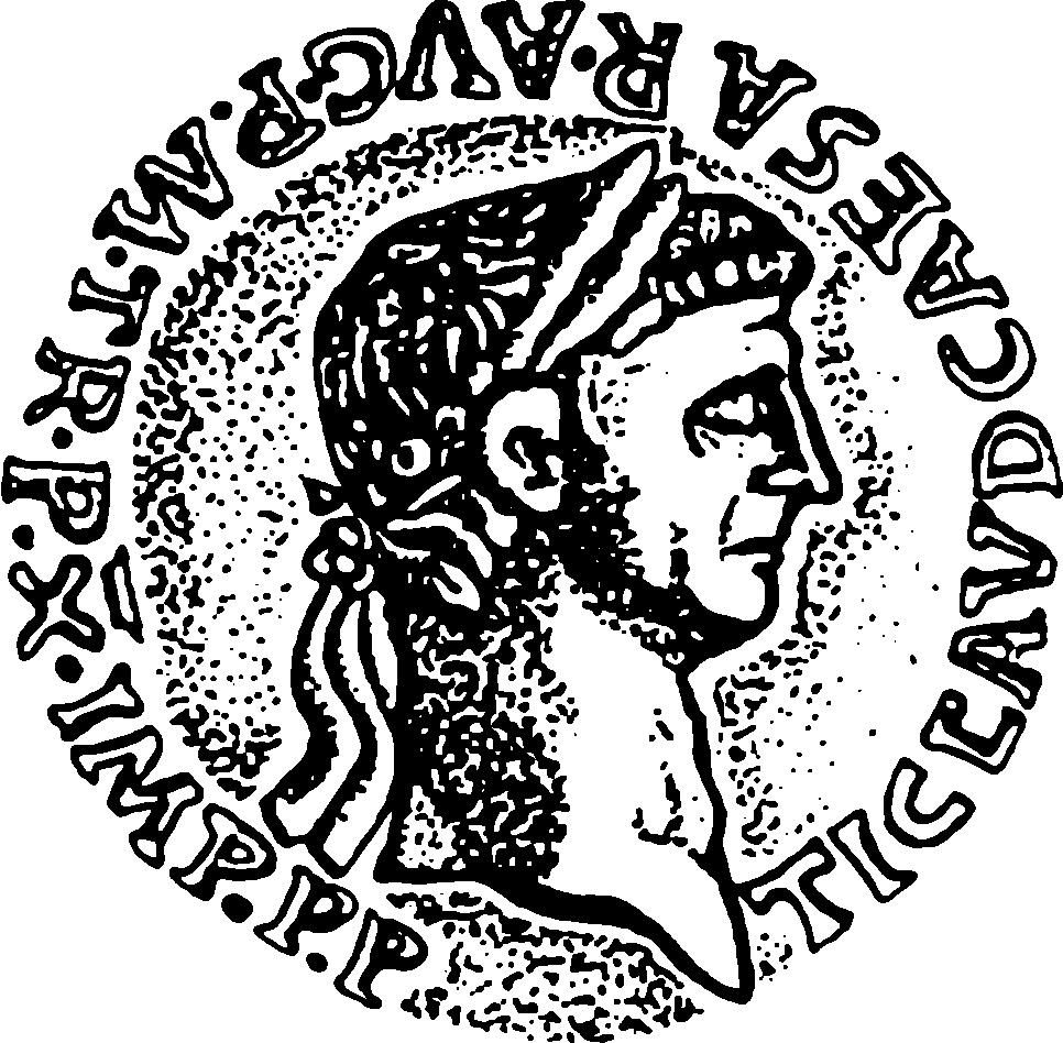 Рис. 21. Император Клавдий. Изображение на монете