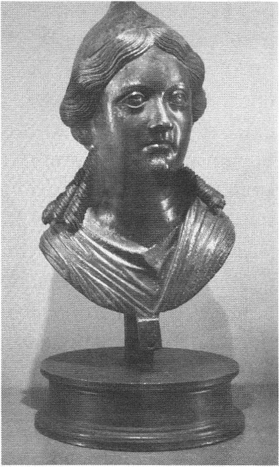 Бюст боспорской царицы Динамии (47 г. до н. э. — 17 г. н. э.). Эрмитаж