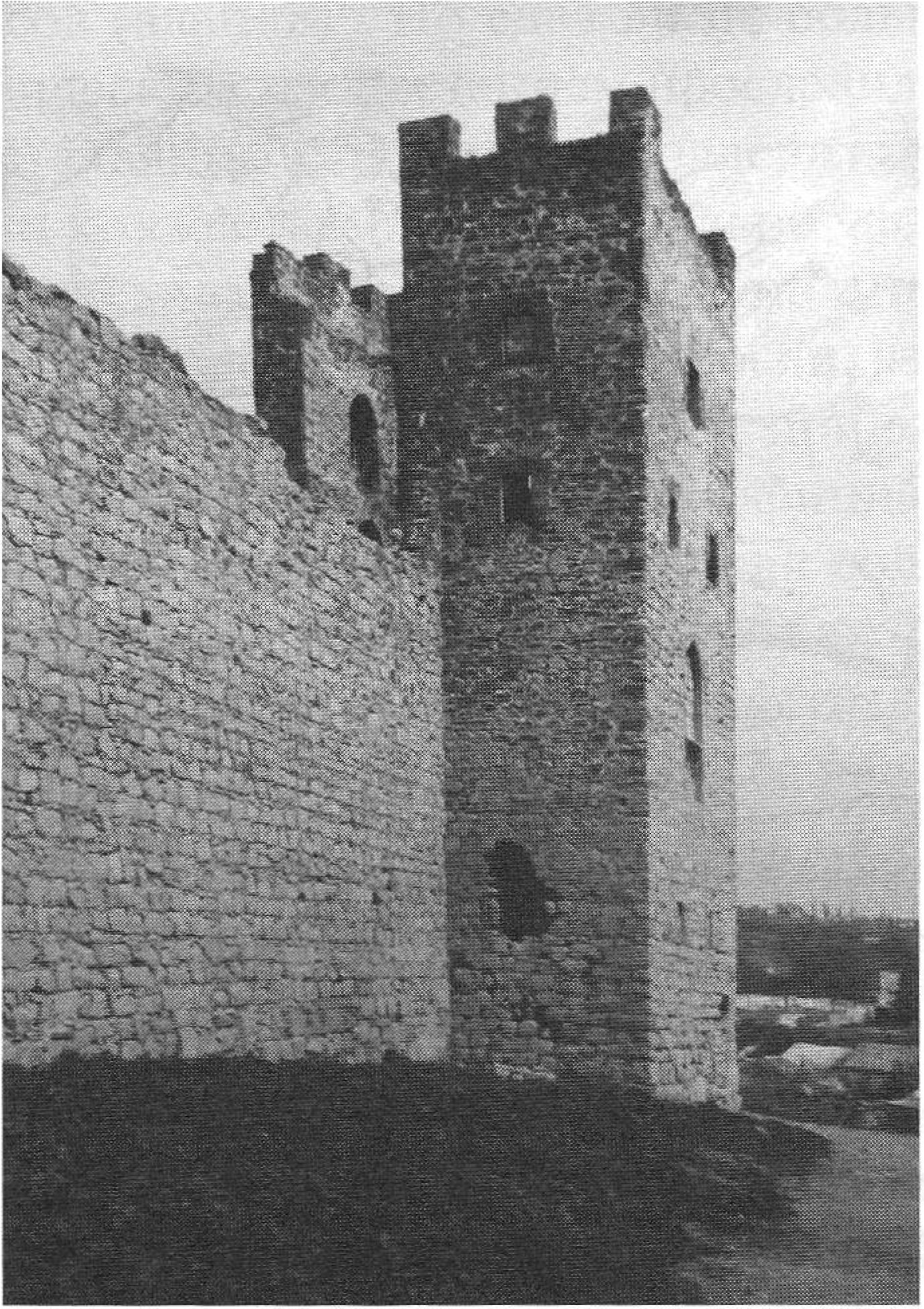 Угловая башня цитадели Кафы, построенной в 1352 г. на средства римского понтифика Климента VI. Фото из: Генуэзцы, 2009