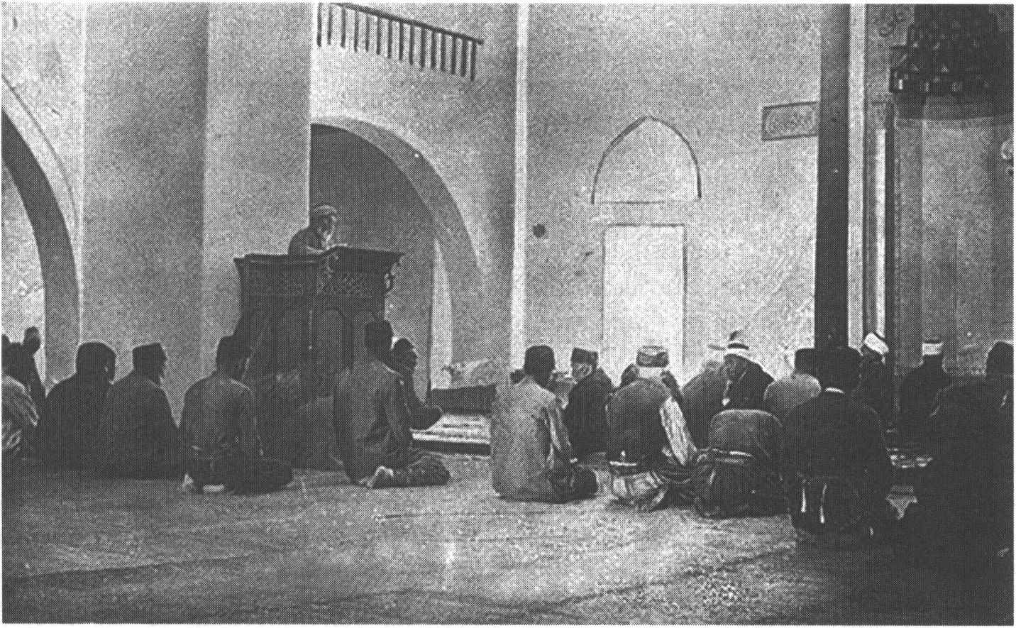 Сакская мечеть в начале XX в. Открытка. Из коллекции музея Ларишес