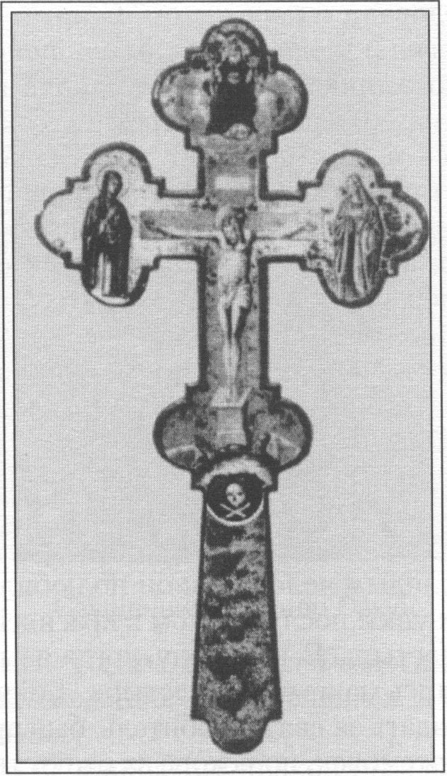Кипарисовый крест, подаренный А.П. Чехову протоиереем Василием Феодори