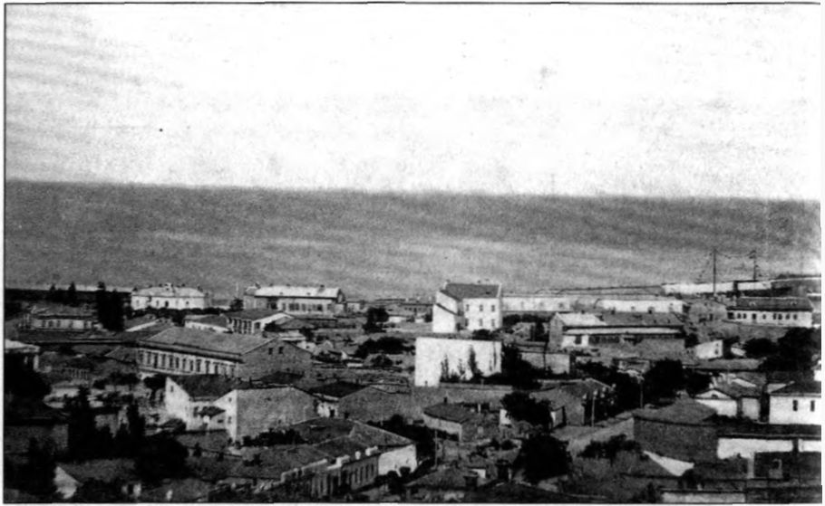 Панорама города. Юго-западная часть. Изд. И. Вассерман