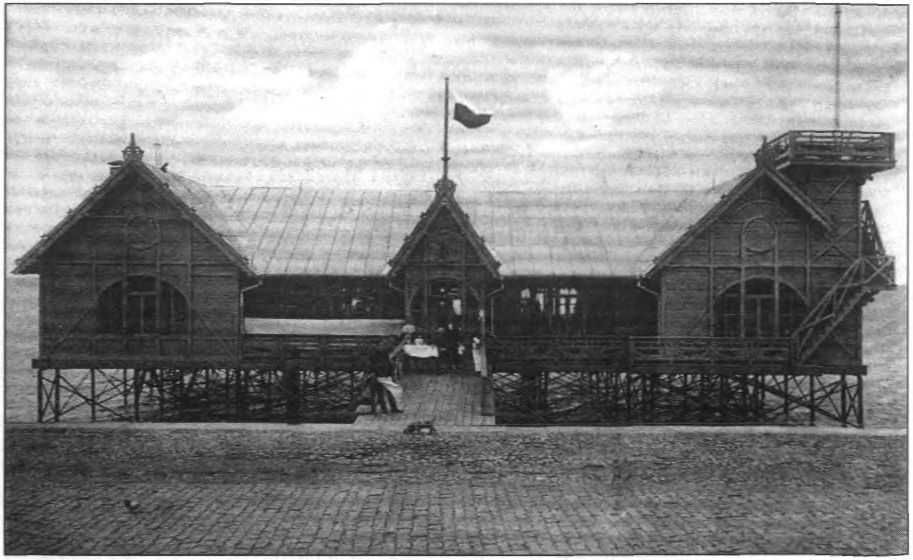 Павильон Писарева на набережной. Яхт-клуб. Открыт в 1910 году