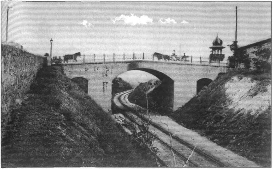Железнодорожный мост. Изд. И. Вассерман