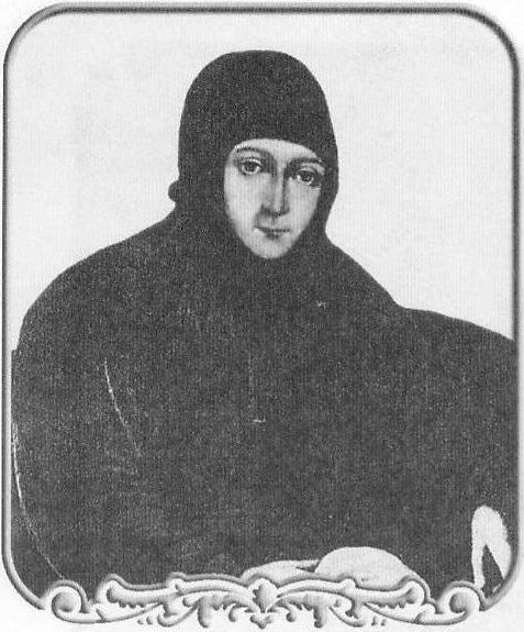 Монахиня Досифея, предположительно — Августа Тараканова. Портрет неизвестного художника