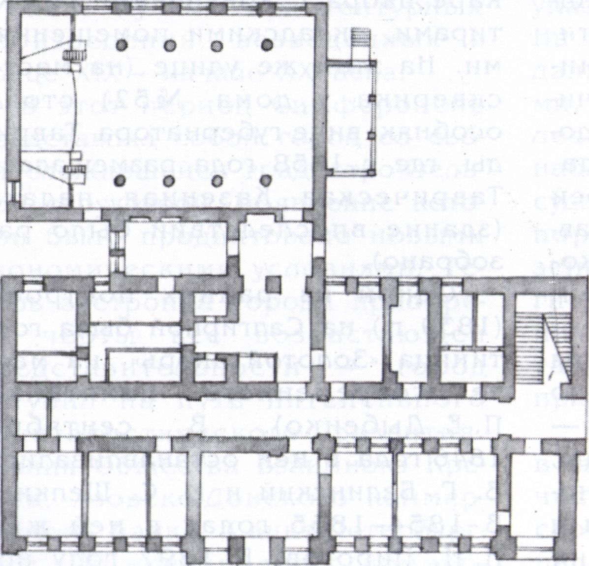 План здания Казенной палаты