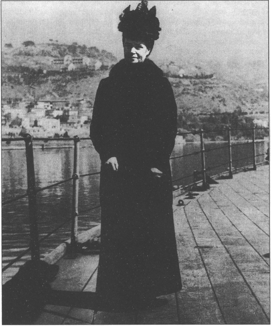Императрица Мария Федоровна на борту «Мальборо»