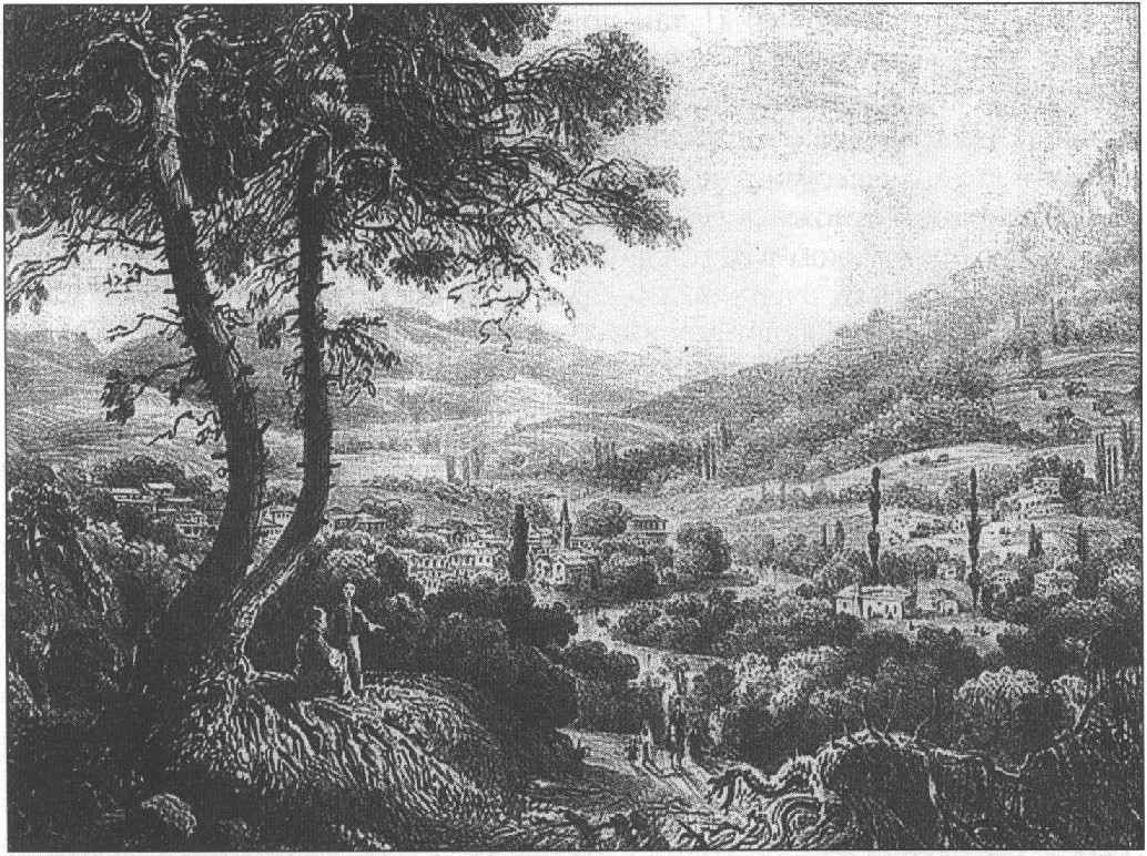 К. Боссоли. Долина Коккоз. 1856 г.