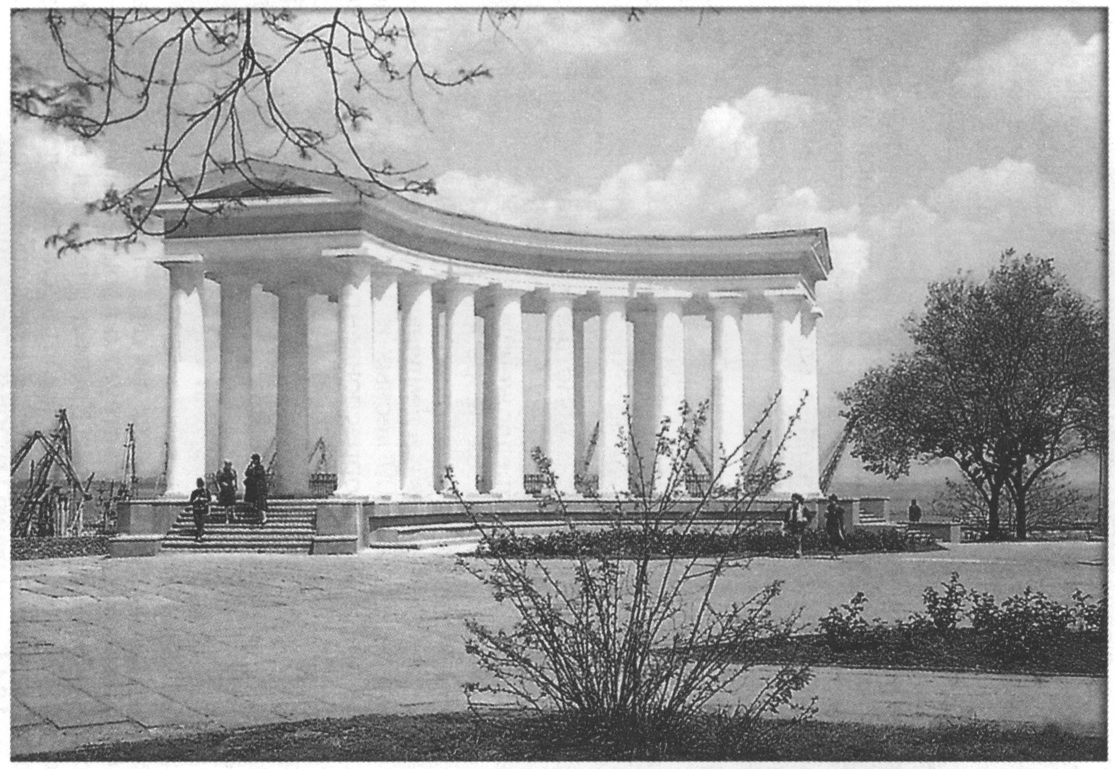 Одесса. Бельведер Воронцовского дворца. 1826—1829 гг
