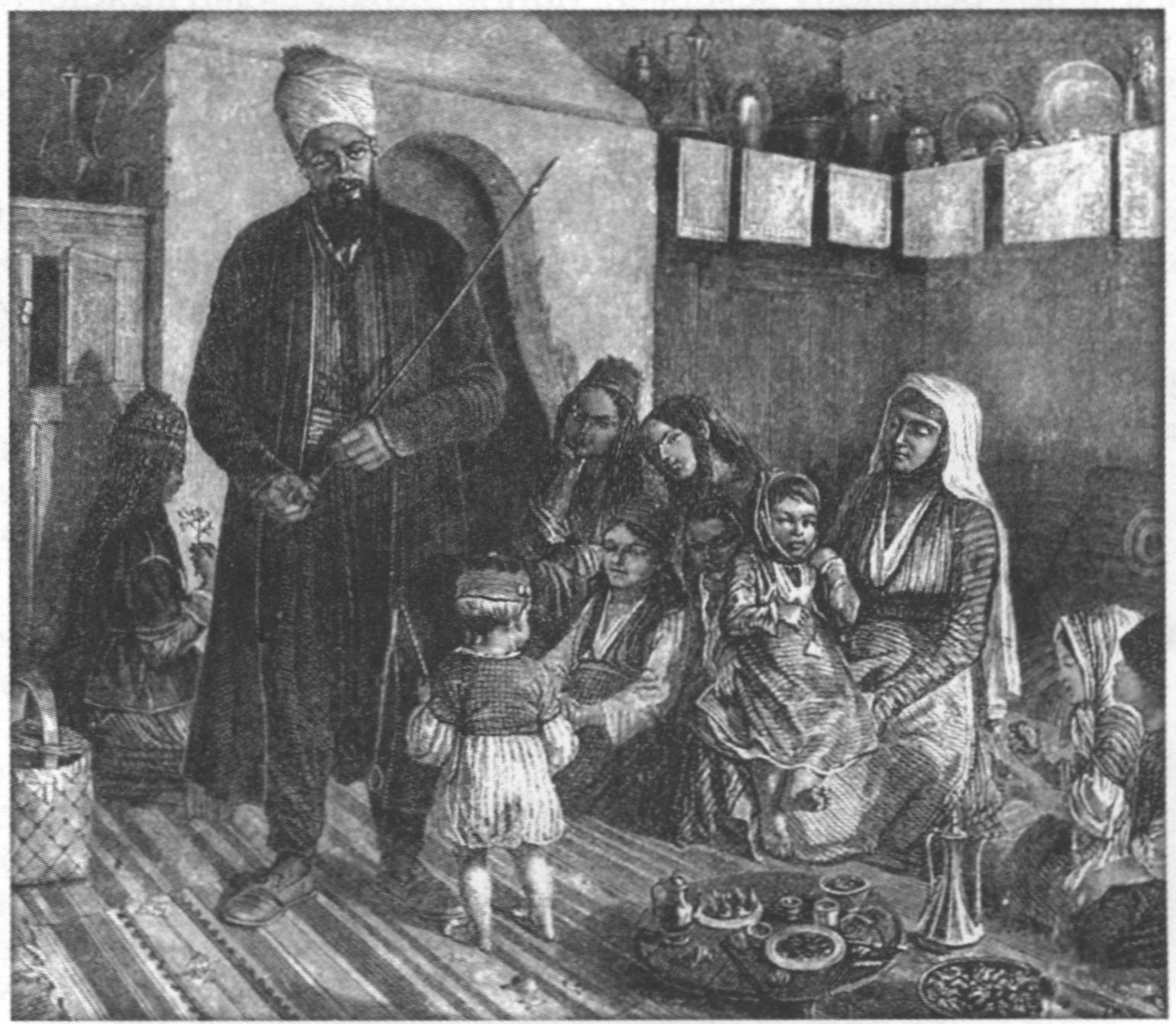 Бахчисарай. Татарская семья