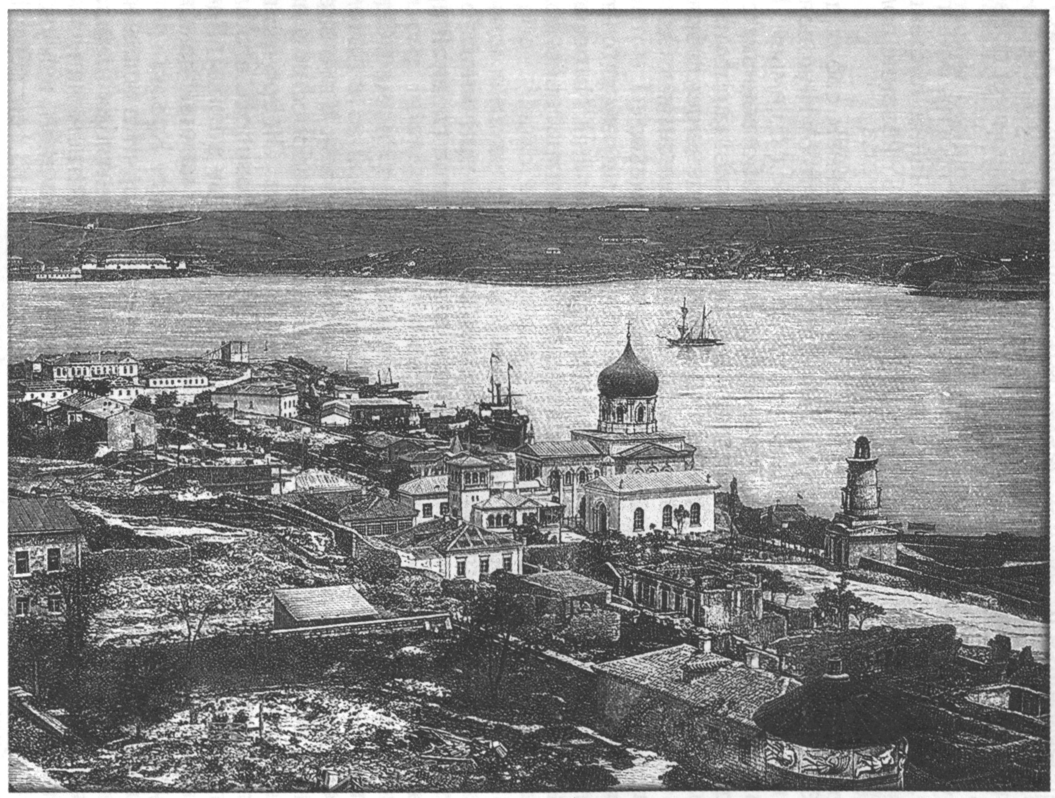 Вид города Севастополя