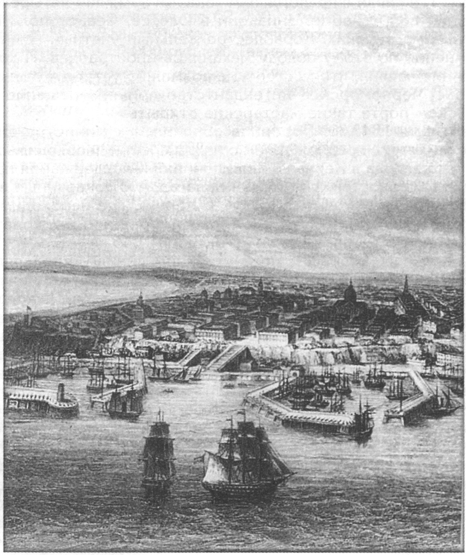 Одесский порт в начале XIX в