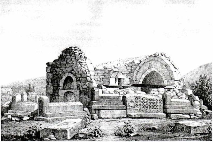 Руины древней церкви (мечети) деревня Шурю. М. Вебель
