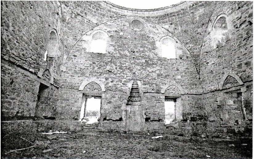 Михраб мечети в с. Пионерском. XIV—XV вв. Фото В. Рябцева
