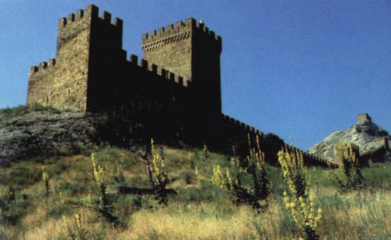 Судакская крепость. Консульский замок XIII—XV вв.