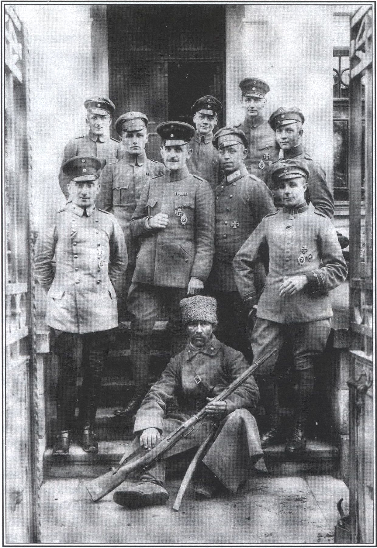 Немецкие солдаты в Крыму. Фото 1918 г.