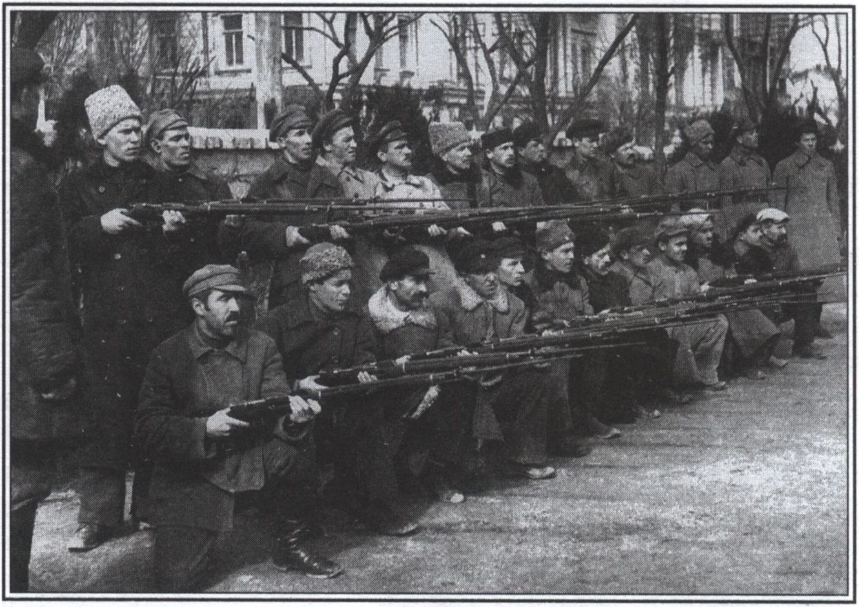 2-я рота горнострелкового батальона Крымской краснопартизанской армии. Сентябрь 1920 года