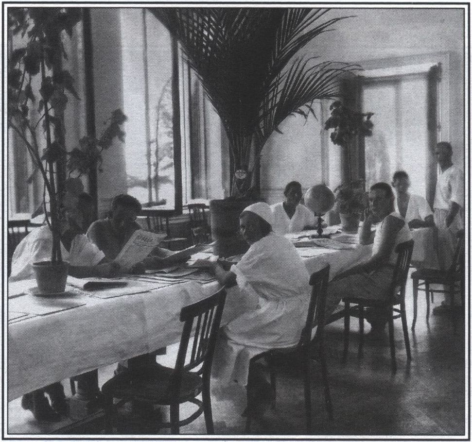 Ливадийский санаторий, интерьеры. Фото Брэнсона Деку, 1931 г.